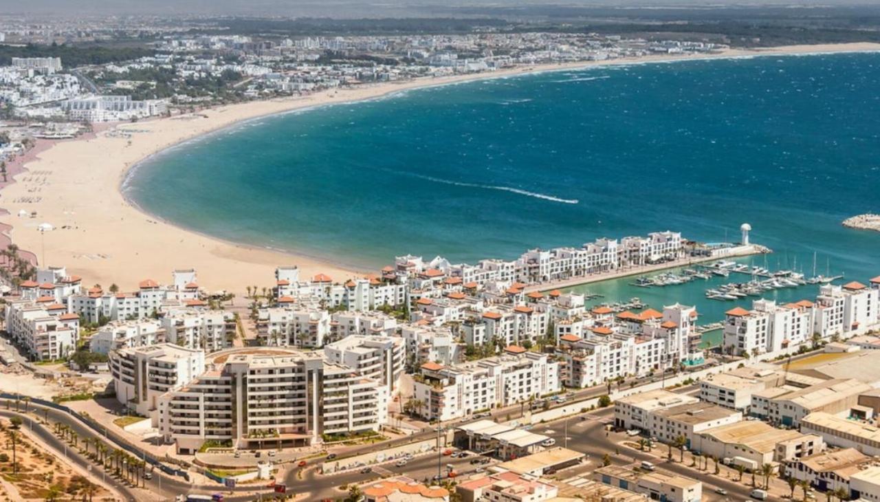 New Sea Front Apartment 95Sqm With Unlimited Wi-Fi アガディール エクステリア 写真